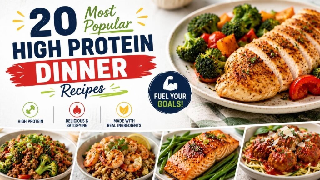 High Protein Dinner Recipes