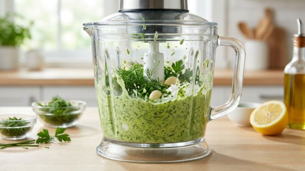 Homemade Green Goddess Dressing