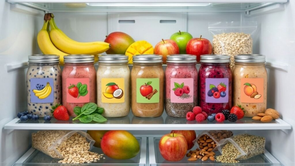 Peach Ginger Oat Smoothie