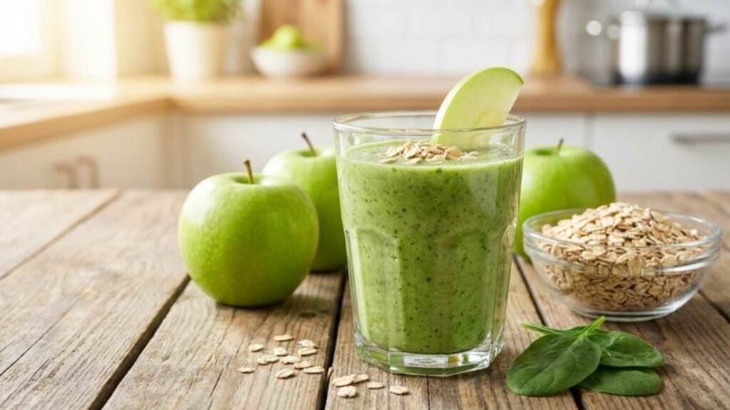 Green Apple Oat Smoothie