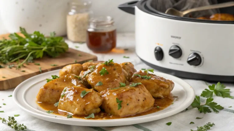 Slow Cooker Honey Butter Chicken