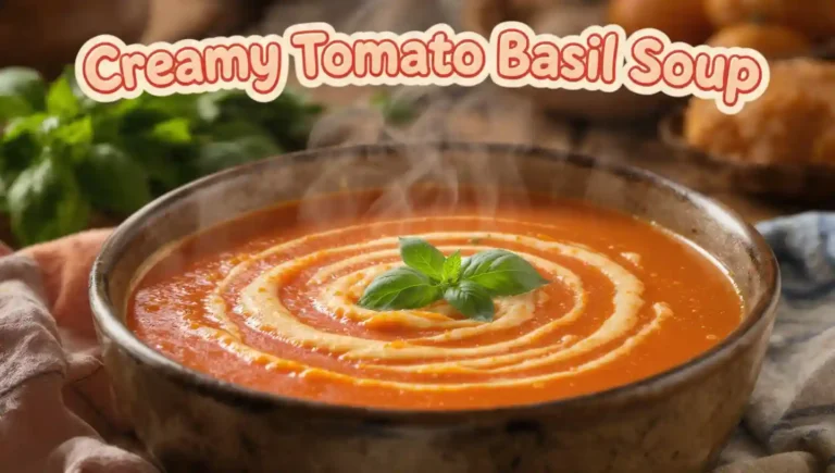The Ultimate Creamy Tomato Basil Soup