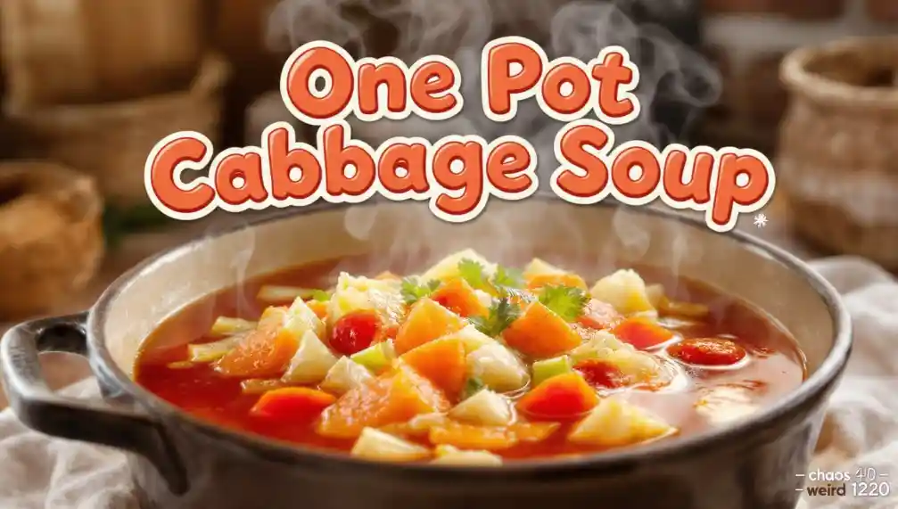 Easy One Pot Cabbage Soup