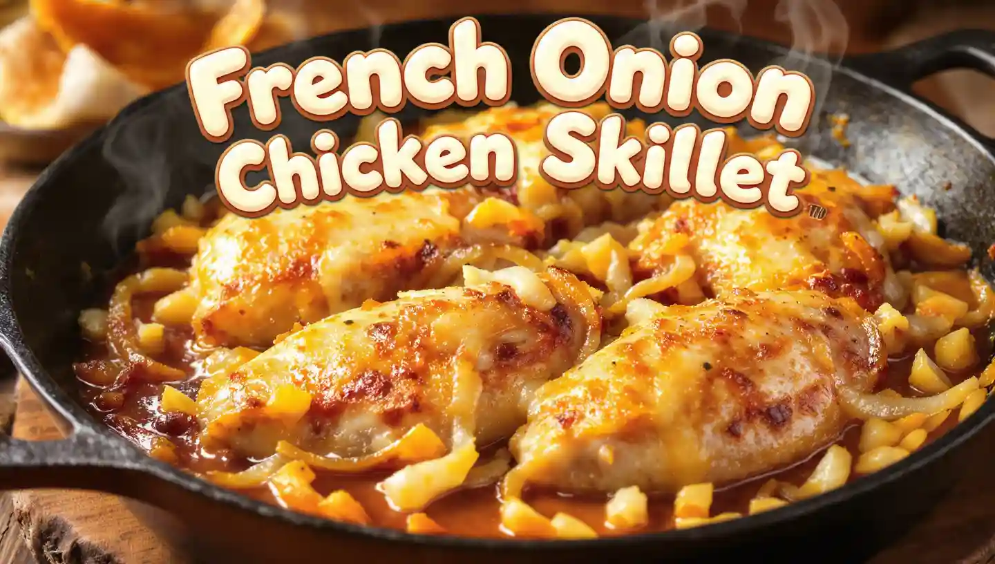 French Onion Chicken Skillet