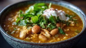 Crockpot Cajun White Chicken Chili Recipe