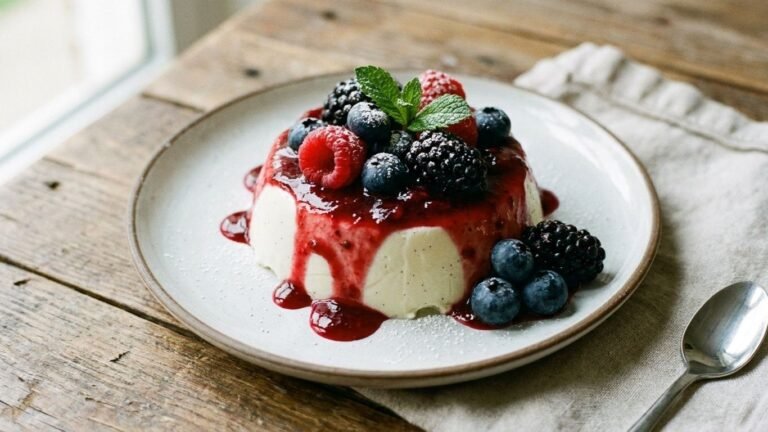 Perfect Panna Cotta Recipe – Silky, Easy & Foolproof