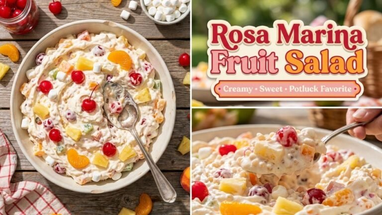 Rosa Marina Fruit Salad Recipe – Easy & Creamy Classic