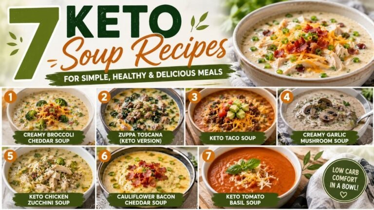 7 Keto Soup Recipes for Simple, Comforting Weeknight Dinners