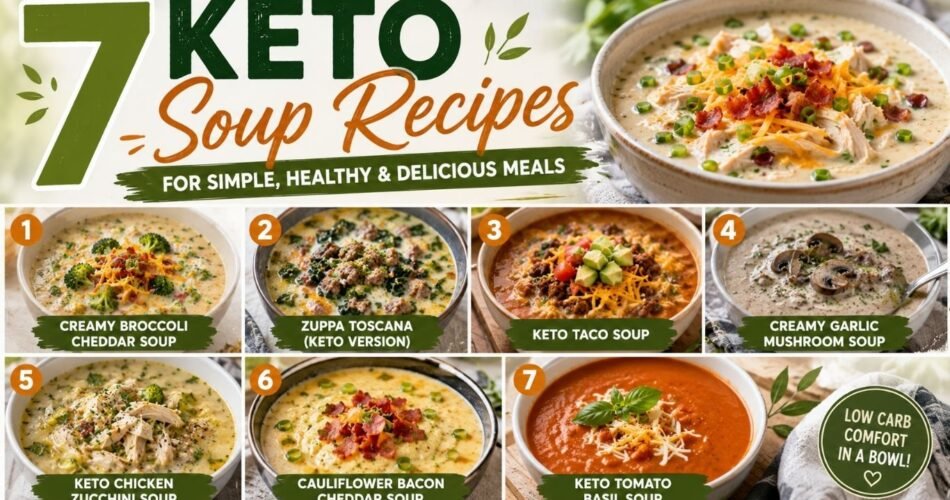 7 Keto Soup Recipes for Simple