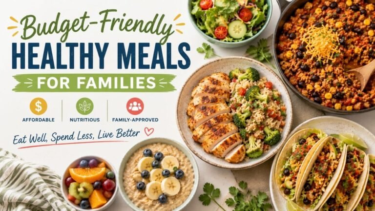 Budget Friendly Healthy Meals for Families