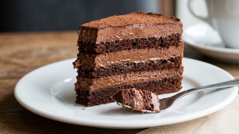 Chocolate Mousse Cake Recipe (Easy & Decadent!)