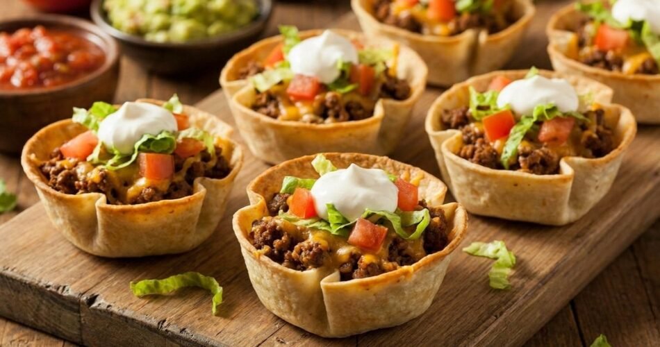 Crunchy Taco Cups Recipe