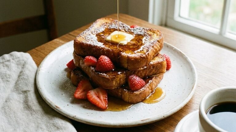 Best French Toast Recipe – Thick, Custardy & Golden