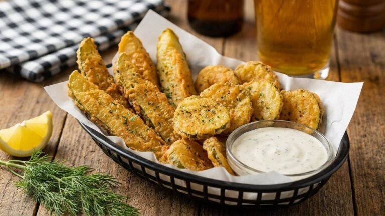 Fried Dill Pickles Recipe – Crispy & Easy