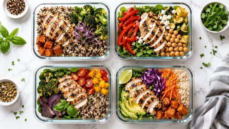 Healthy Lunch Bowls for Easy Meal Prep