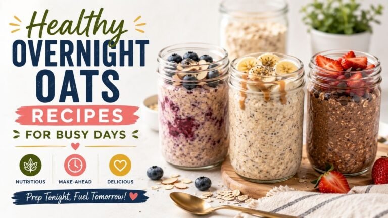 Healthy Overnight Oats Recipes for Busy Days