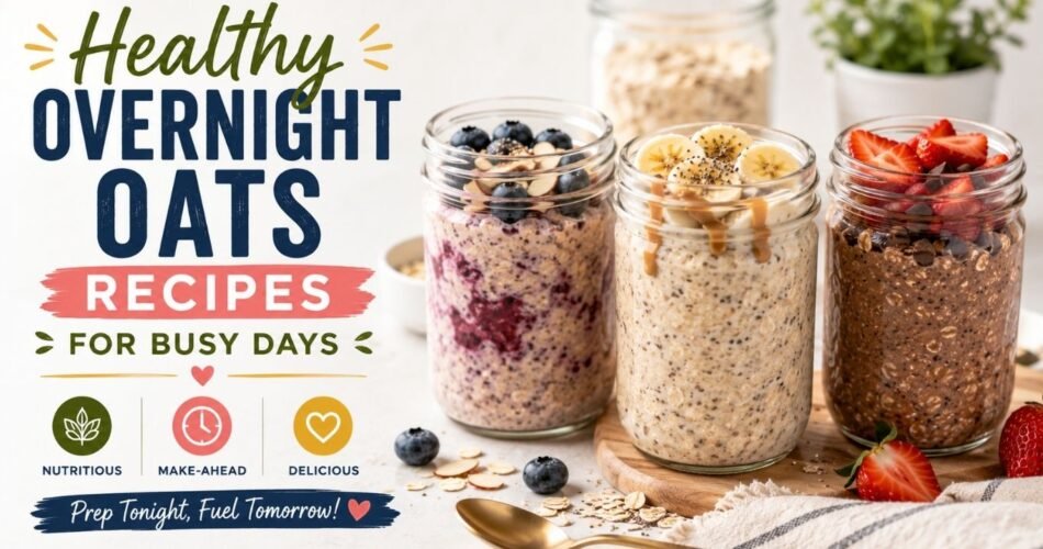 Healthy Overnight Oats Recipes for Busy Days