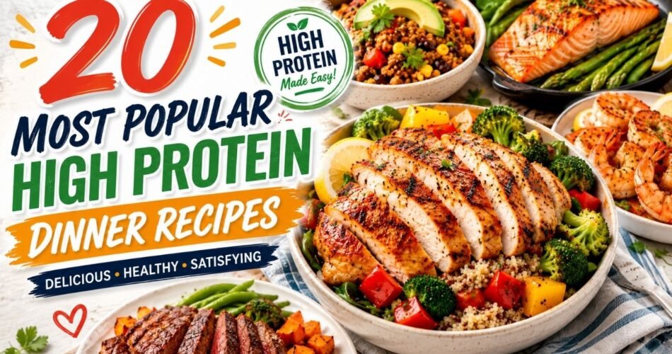 High Protein Dinner Recipes