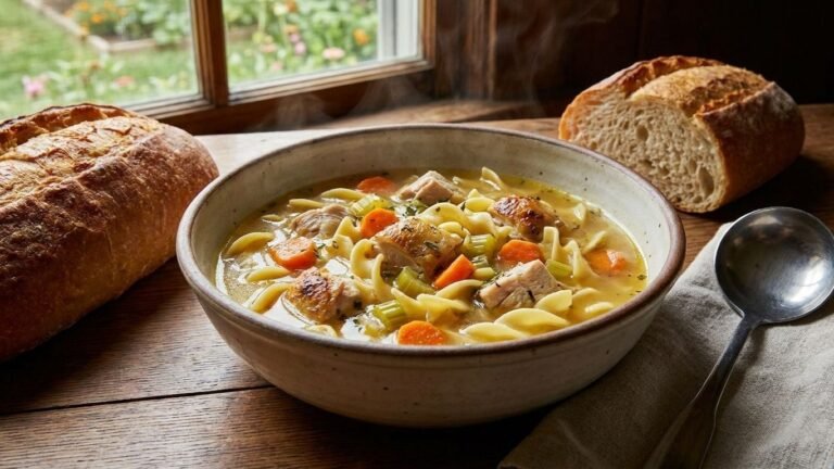 Homemade Chicken Noodle Soup Recipe (So Easy!)