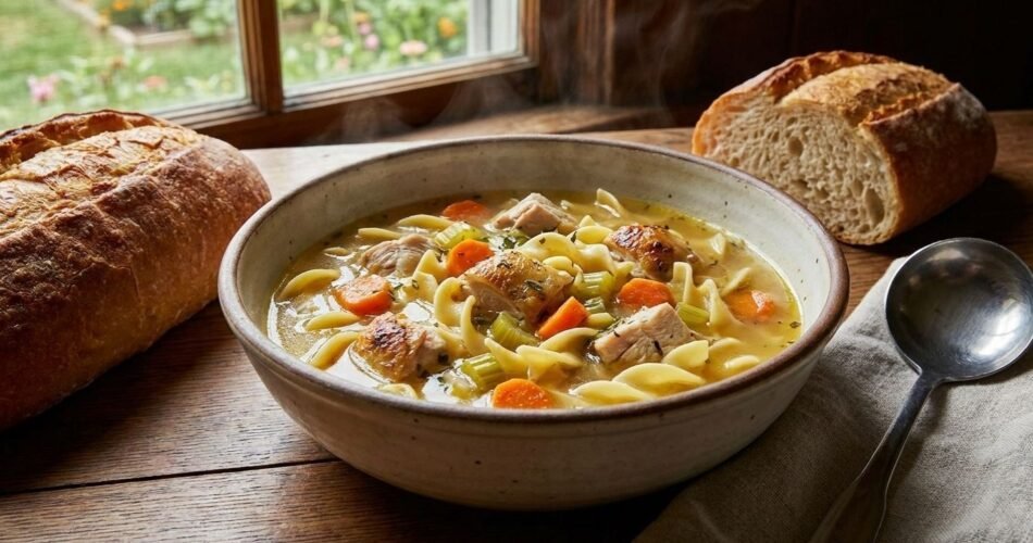 Homemade Chicken Noodle Soup