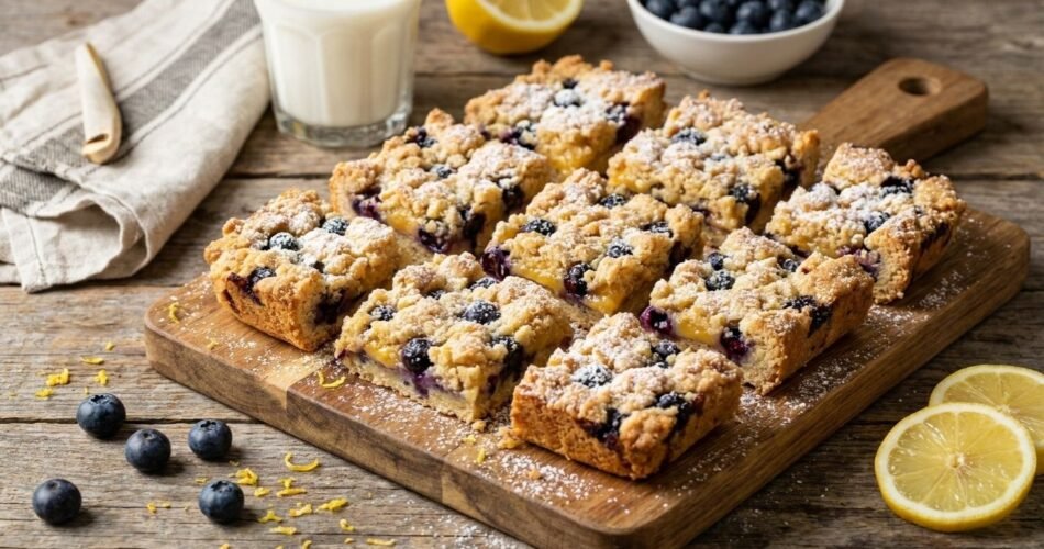Lemon Blueberry Bars