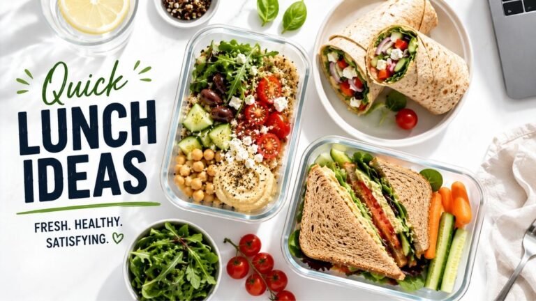 Quick and Easy Lunch Recipes for Work or Home