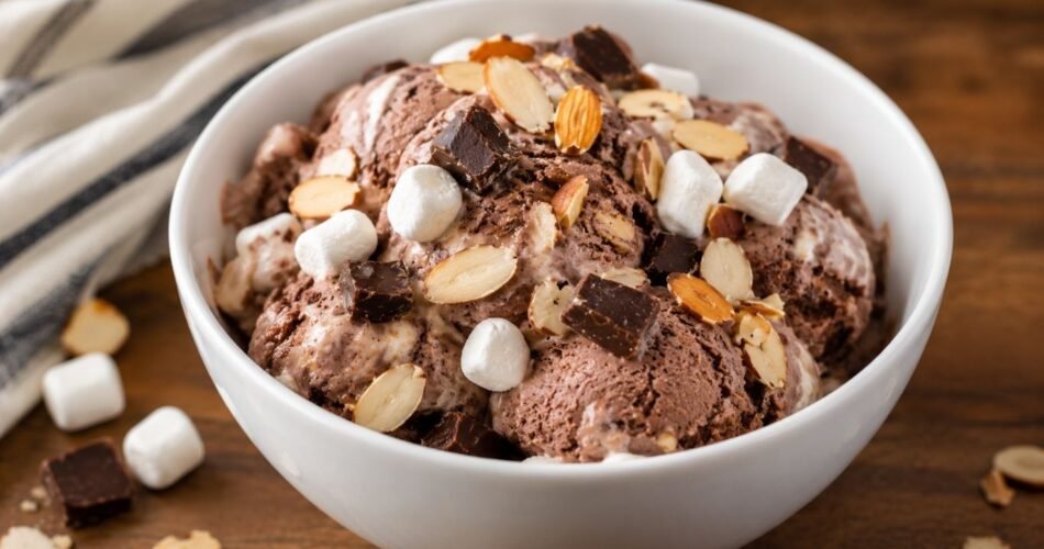 Rocky Road Ice Cream