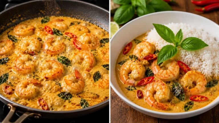 Thai Coconut Shrimp Curry Recipe (Ready in 30 Minutes!)