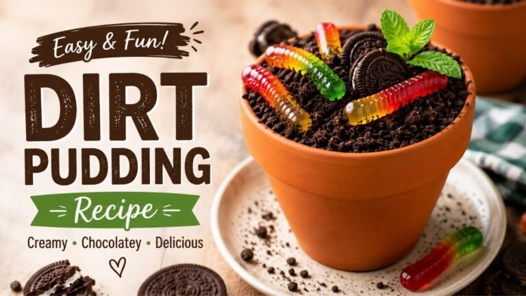 Dirt Pudding Recipe – Easy, Creamy & Crowd-Pleasing