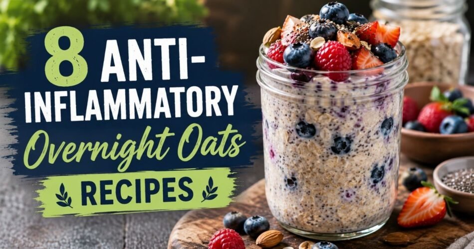 8 Anti-Inflammatory Overnight Oats Recipes
