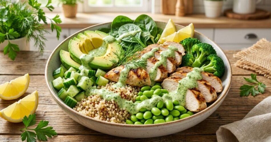 Nutritious Green Goddess Bowls
